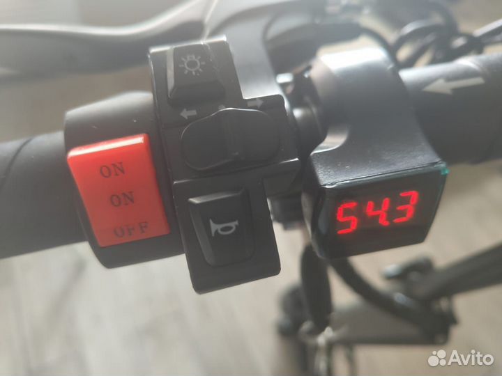 Электросамокат white siberia luna 800W