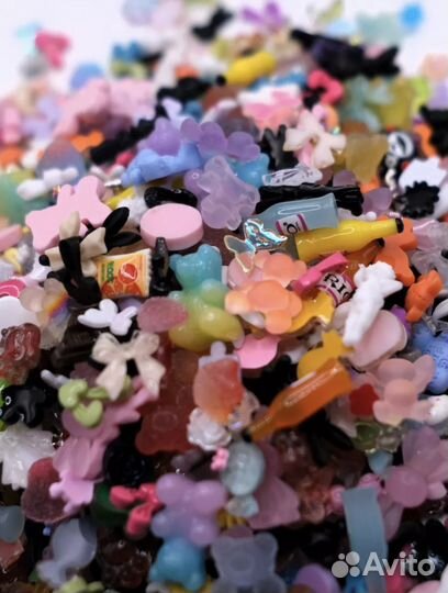 Набор объемных фигурок для декора маникюра