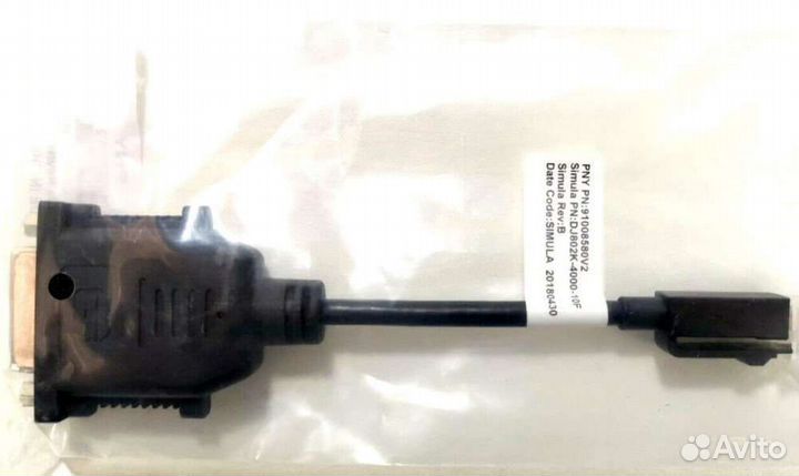 Переходник PNY Mini DisplayPort (M) - DVI (F)