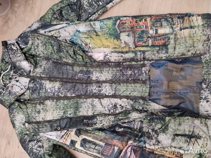 Дизайнерский пуховик 