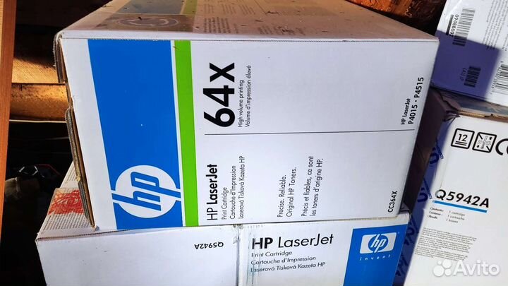 Картриджи для принтера cc364x, q5942a