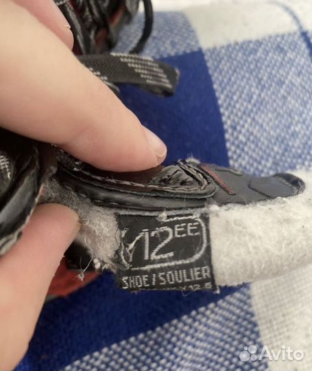 Хоккейные коньки bauer vapor 1x y12 EE 31 размер