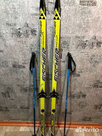 Лыжи беговые fisher jr