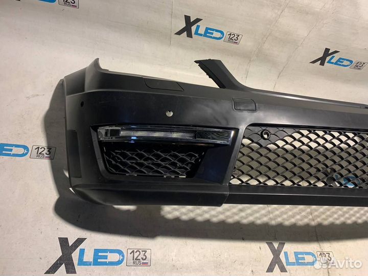 Передний бампер Mercedes w204 С63 AMG в сборе