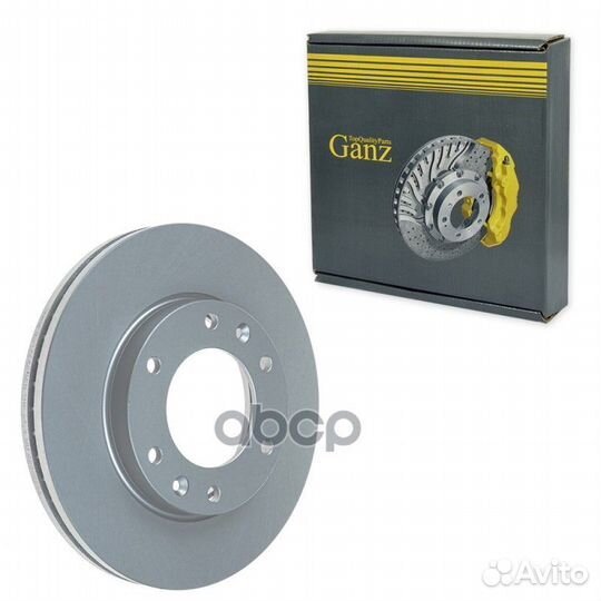 Диск тормозной передний с покрытием hyundai Grand