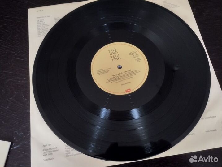 Talk Talk – The Colour Of Spring Germany 1986 VG