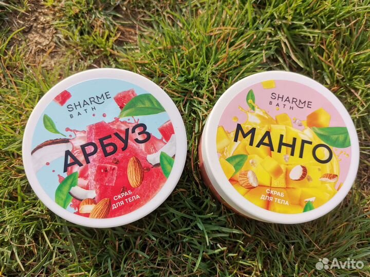 Скраб для тела Арбуз и Манго