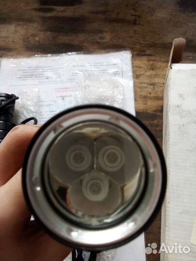 Подводный ультрафиолетовый фонарь