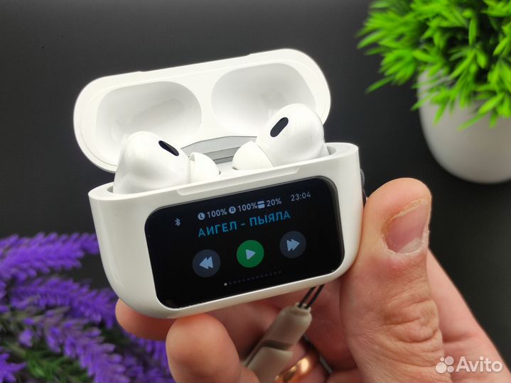 Беспроводные наушники с сенсорным экраном