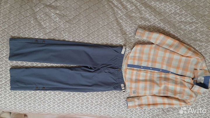 Sela 9лет Рубашка и брюки 134 рост