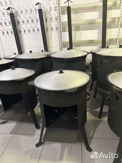 Чугунный казан / Печь / Шумовка / Специи