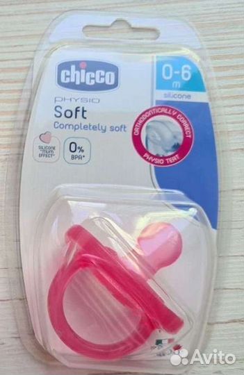 Пустышка chicco новая