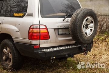 Задний силовой бампер OJ 03.121.02 (TLC100)