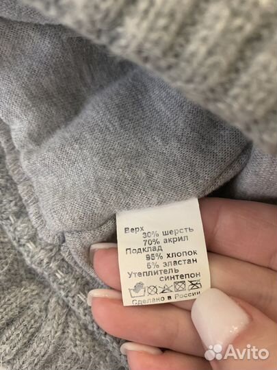 Зимняя шапка и снуд