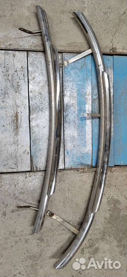 Защита переднего и заднего бампера. Хендай йх 35