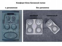 Сервисные блоки на полки для пассажиров