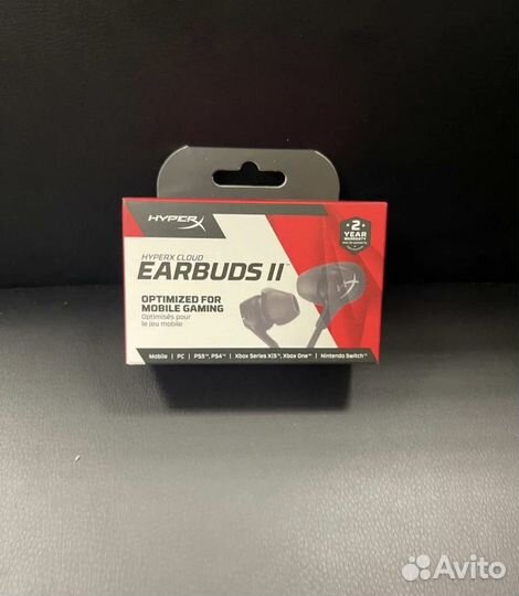 Проводные наушники hyper x earbuds 2