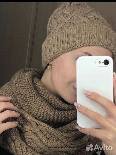 Шапка и снуд женские