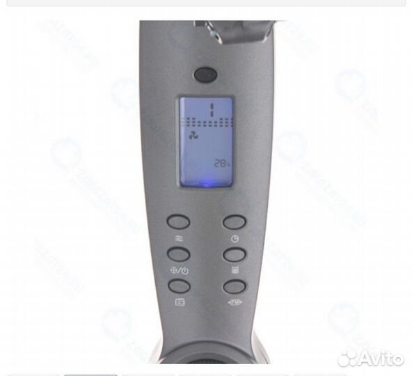 Вентилятор напольный с пультом и радио