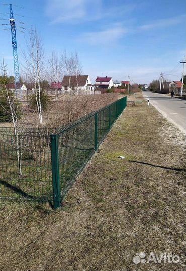 Забор из 3д сетки