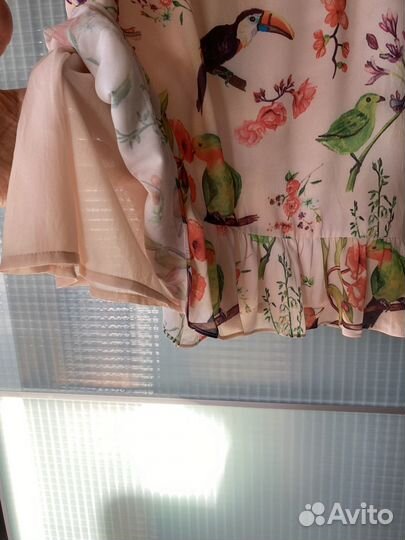 Роскошное платье с райскими птицами Molly B. S