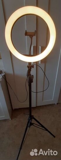 Кольцевая лампа со штативом 31 см