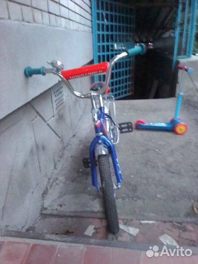 Детский велосипед и самокат б/у