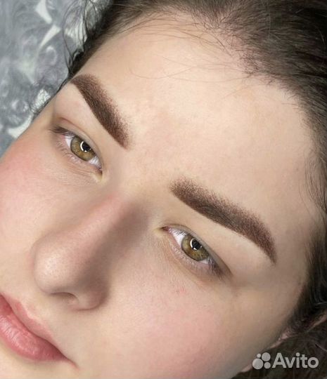 Перманентный макияж бровей губ и век татуаж