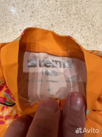 Гидрокостюм / купальник слитный 68 р Reima