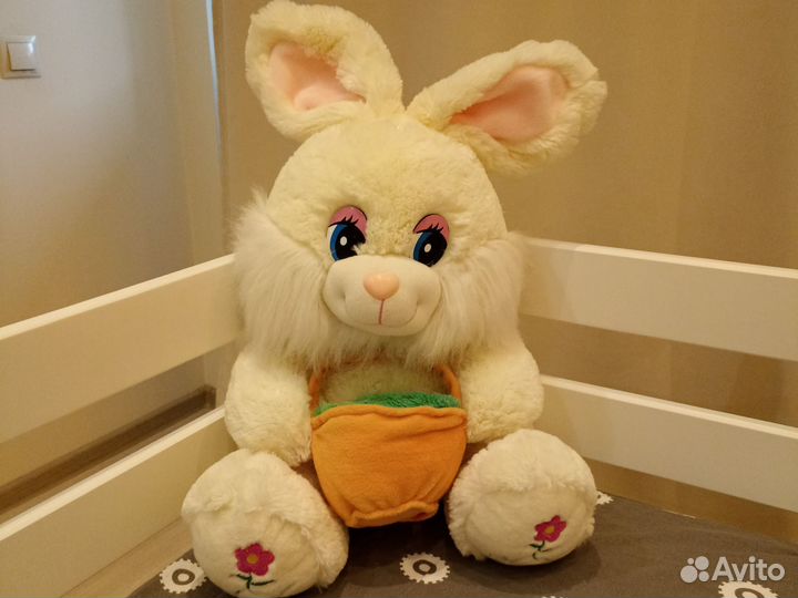 Мягкая игрушка заяц большой