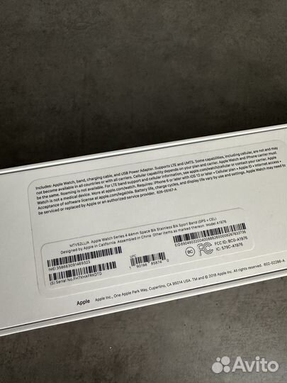 Часы apple watch 4 44 mm