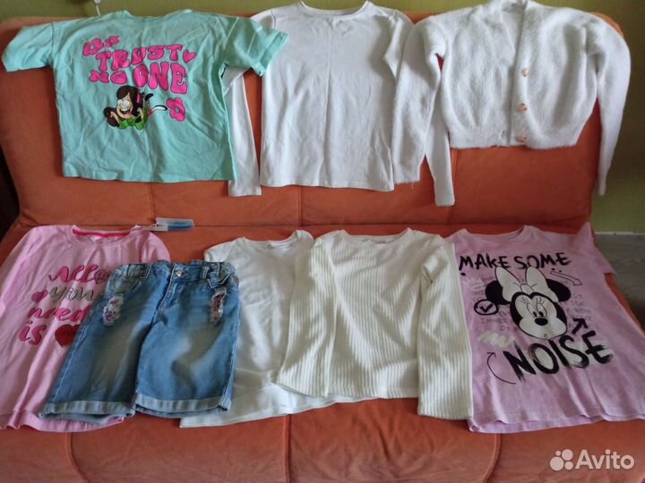 Вещи пакетом на девочку