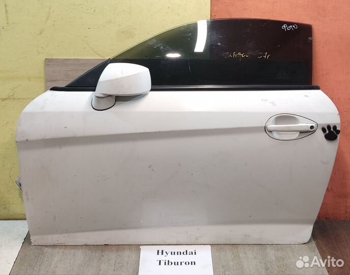Дверь передняя Lh Hyundai Tiburon, 2007г