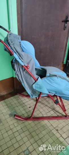 Коляска санки