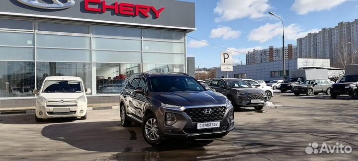 Hyundai Santa Fe 2.2 AT, 2018, 101 000 км