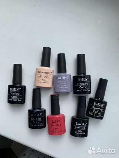 Гель лаки для маникюра набор