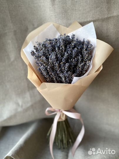 Лаванда сухоцвет букет