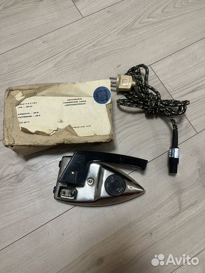 Дорожный утюг СССР