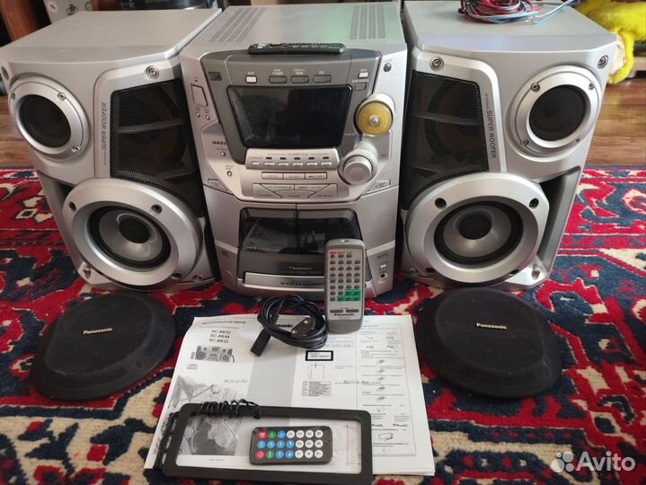 Музыкальный центр panasonic sa-ak 52