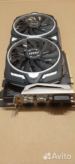 Видеокарта MSI GTX 1070 Ti Armor (отправка по РФ)