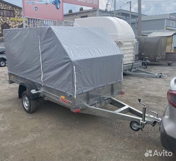 Сст 7132-09 с Евро тентом (цвет серый)