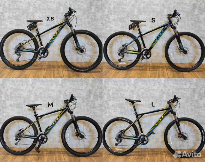 Велосипед GT avalanche comp 27,5