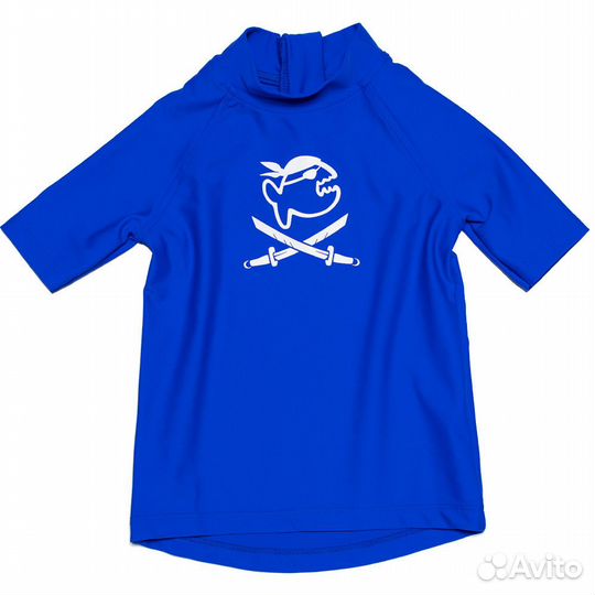 Детская лайкровая гидромайка с короткими рукавами