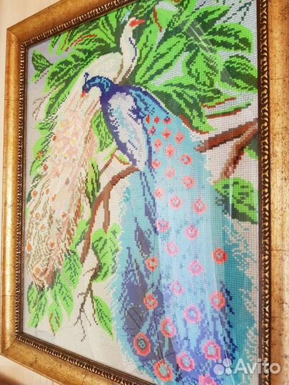 Картина вышитая крестом