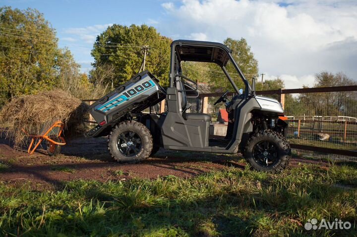 Новый Side-by-Side квадроцикл Cfmoto Uforce100 EPS