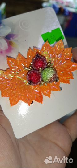 Ободок осень, тыква