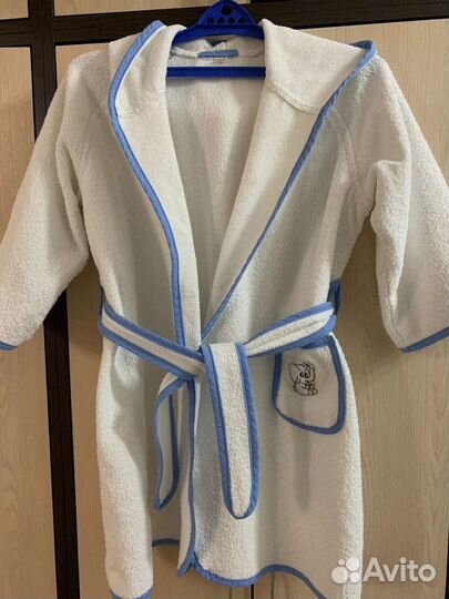 Детский махровый халат 5-9 лет