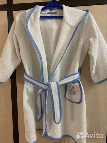 Детский махровый халат 5-9 лет