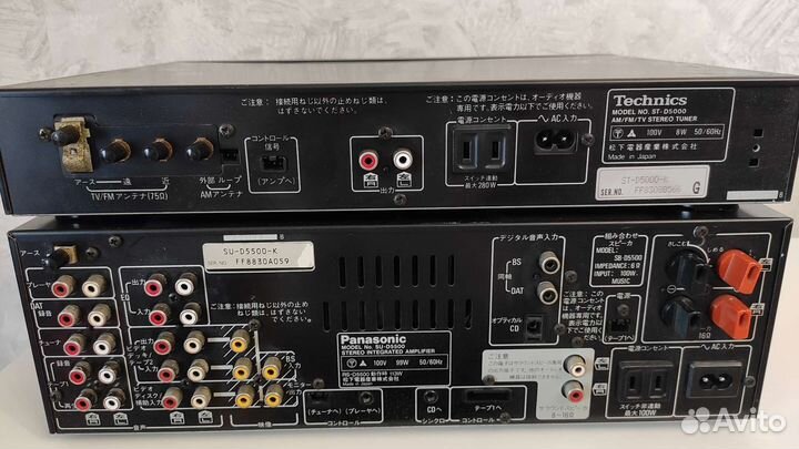 Усилитель тюнер Technics su-d5000