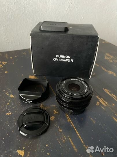Fujifilm XF 18mm f/2 R